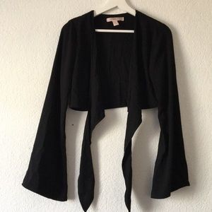 Forever21 tie front crop top
